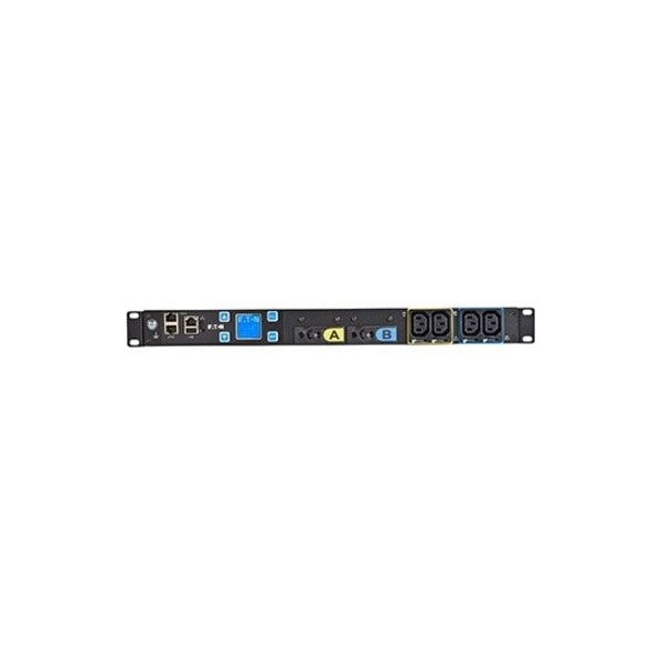 Eaton PDU, Metered, Rack Mounted, C13, L6-30P, 10 ft., Black EMIT05-10 - main